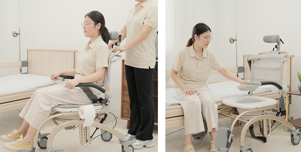 GraceCare Tilt Mobile Shower Commode: A Full-Cycle Solution for Comfort