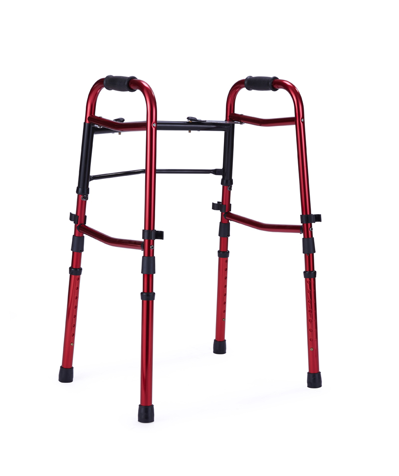 9165 Dual-release double folding walker