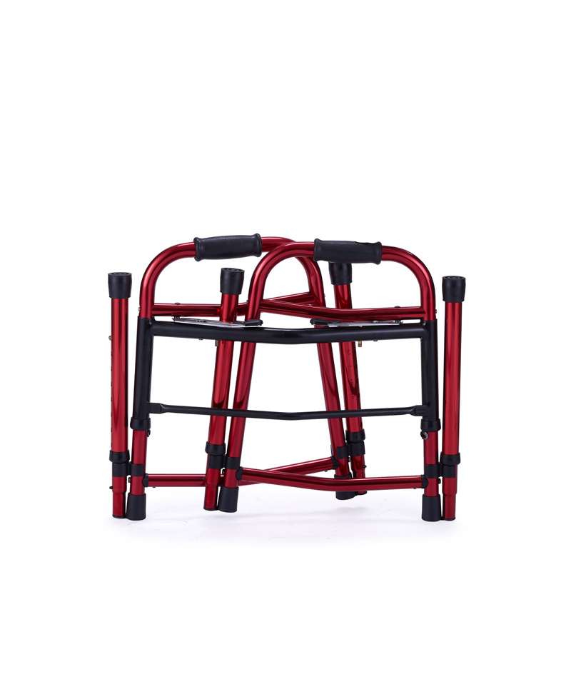 9165 Dual-release double folding walker