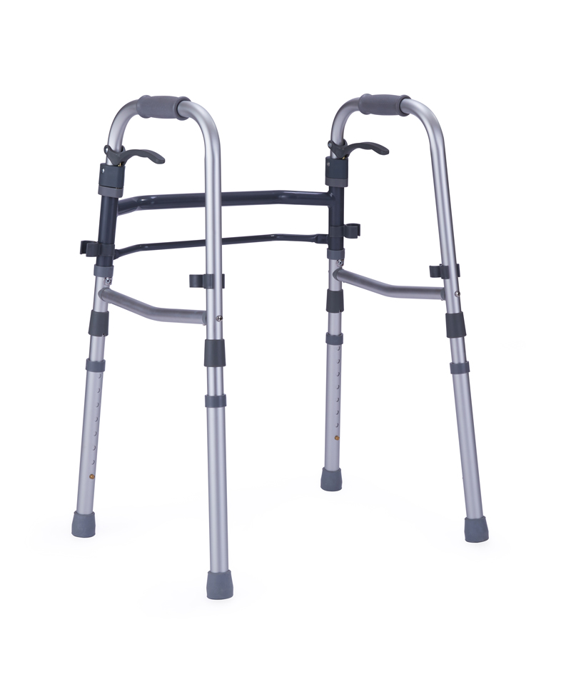 9119 Lever double folding walker