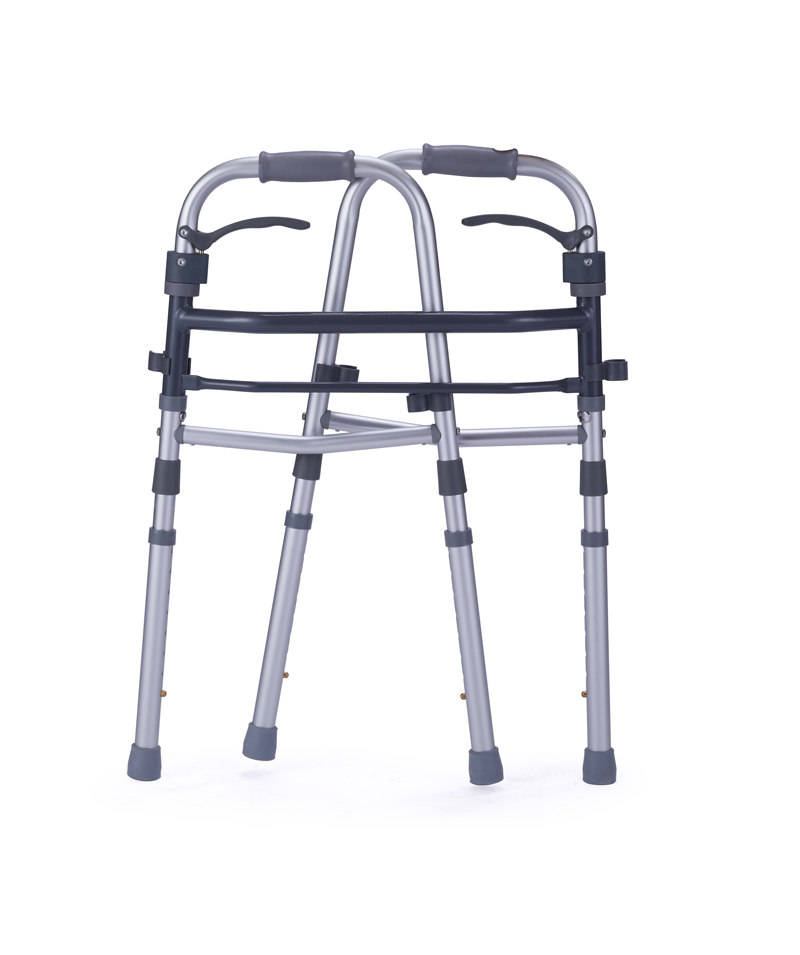 9119 Lever double folding walker