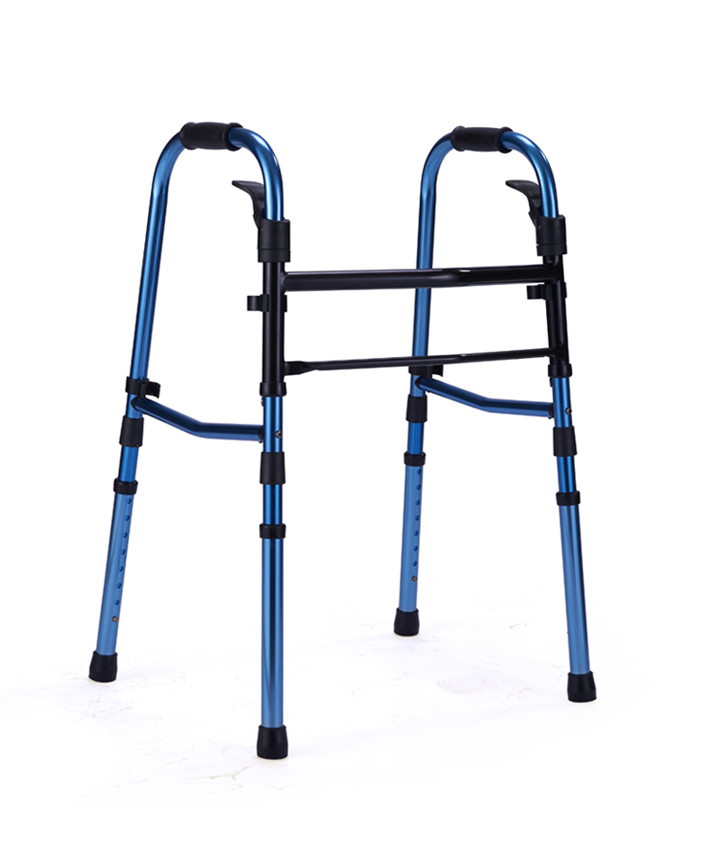 9183 Paddle double folding walker