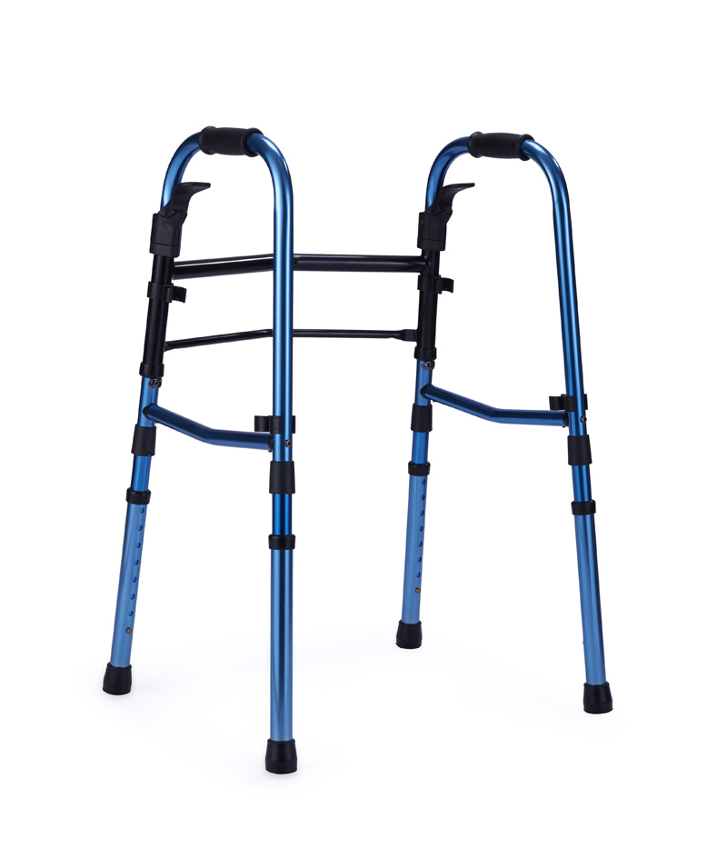 9183 Paddle double folding walker