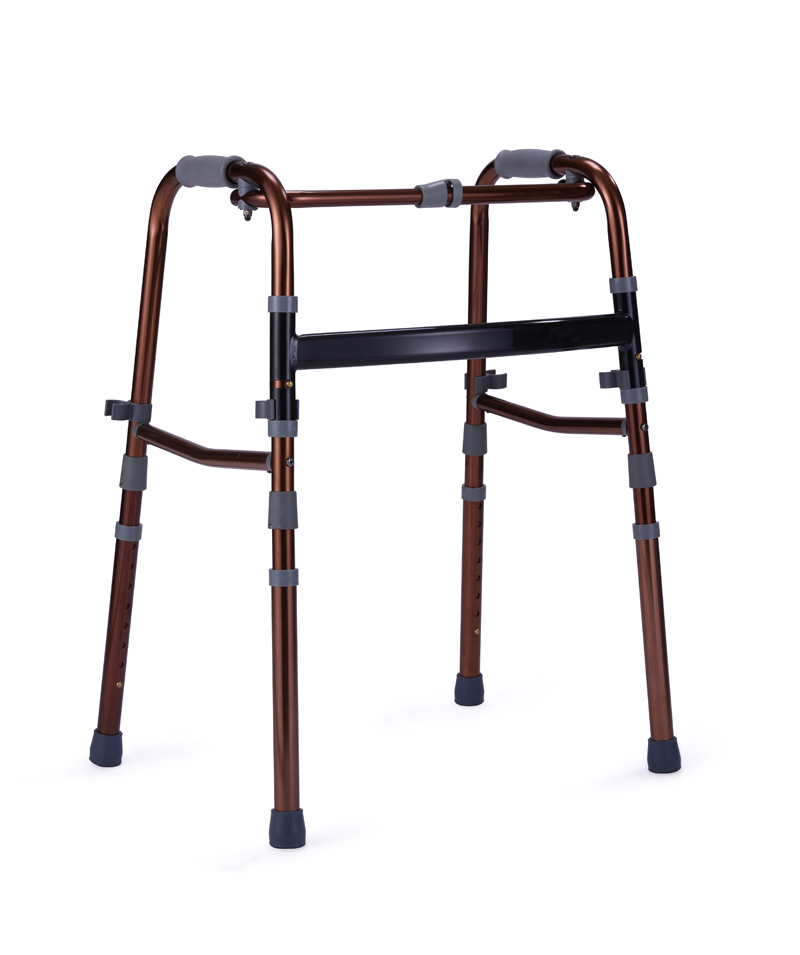 9150 Single release double folding walker