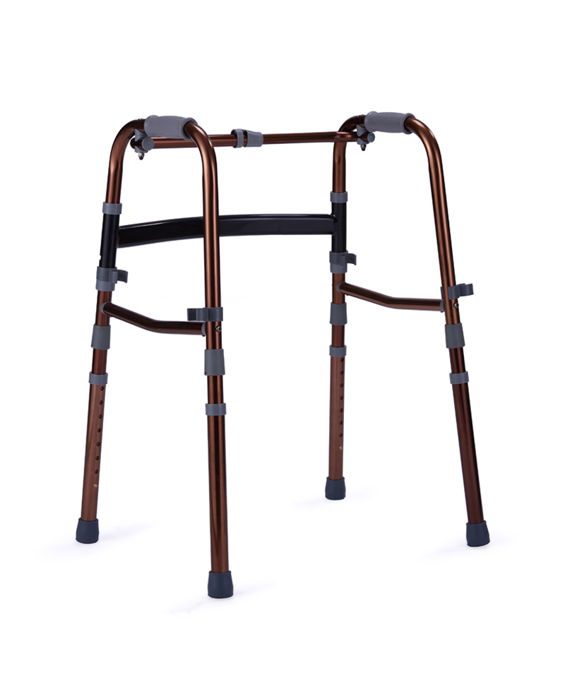 9150 Single release double folding walker