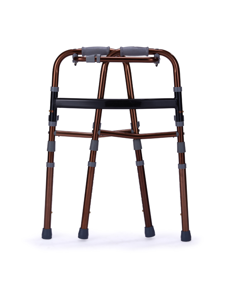 9150 Single release double folding walker