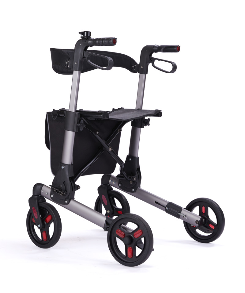 Economic Double Folding Rollator