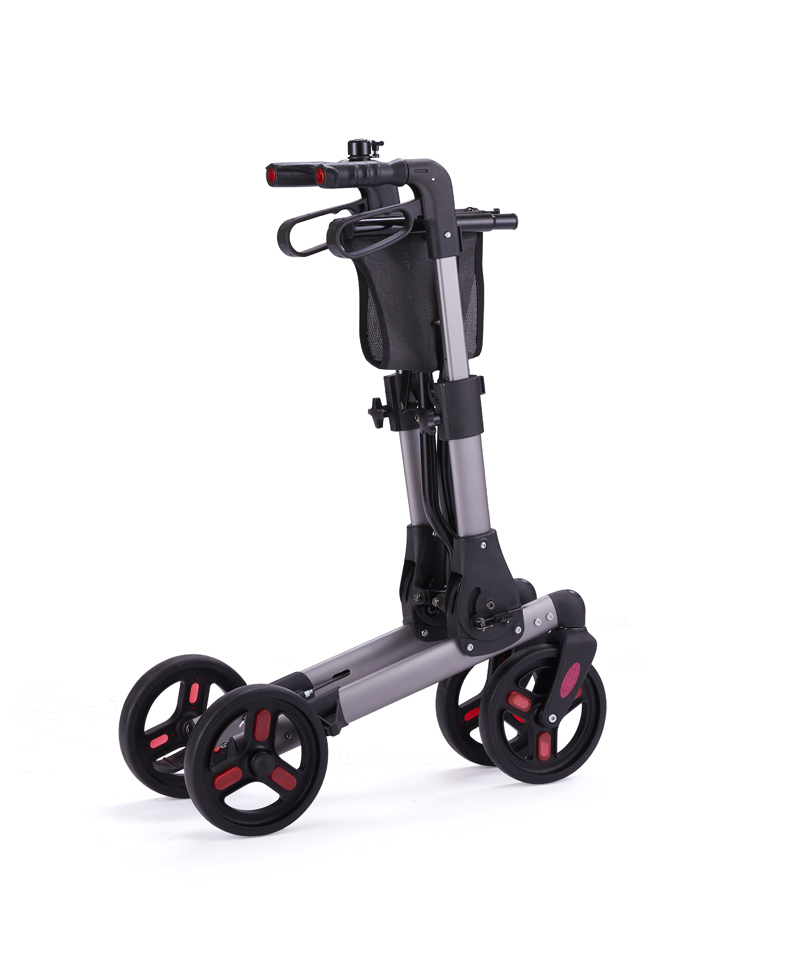 Economic Double Folding Rollator