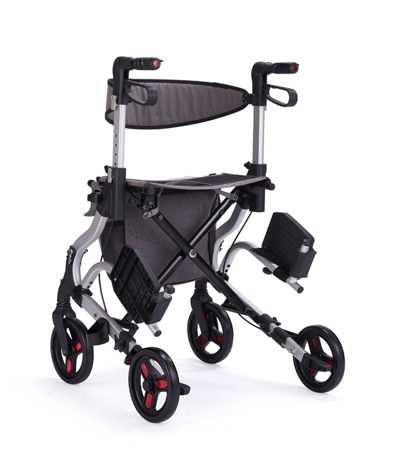 9295 Rollator With Footrest