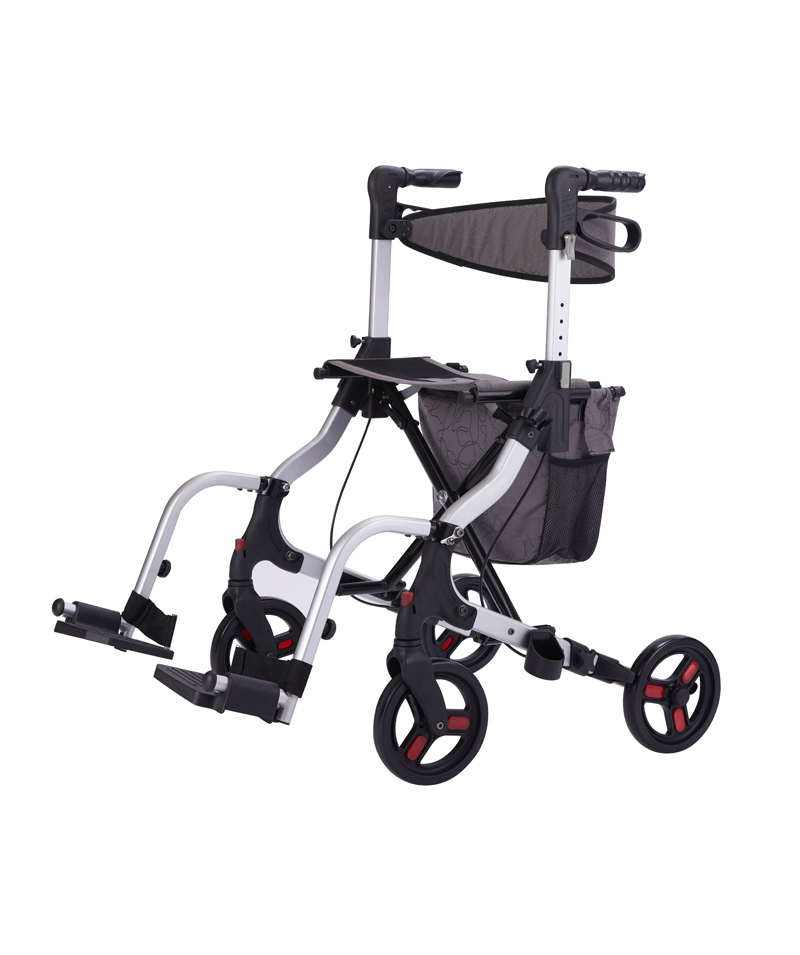 9295 Rollator With Footrest