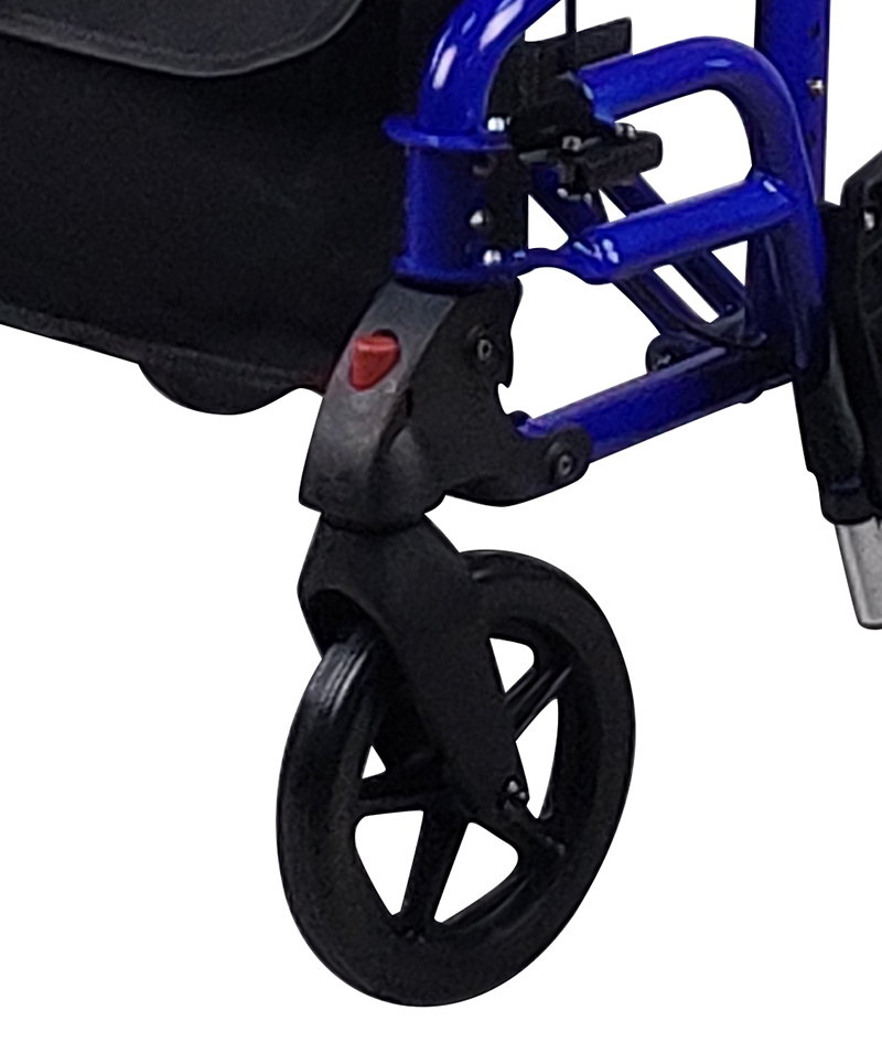 9234 Rollator With Footrest