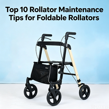Top 10 Rollator Maintenance Tips for Foldable Rollators